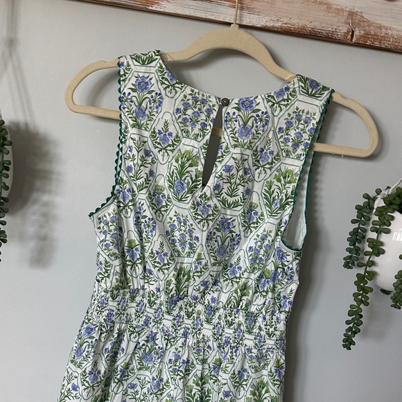 Entro size small NWT Floral Green and Blue Women's Dress - Picture 10 of 10